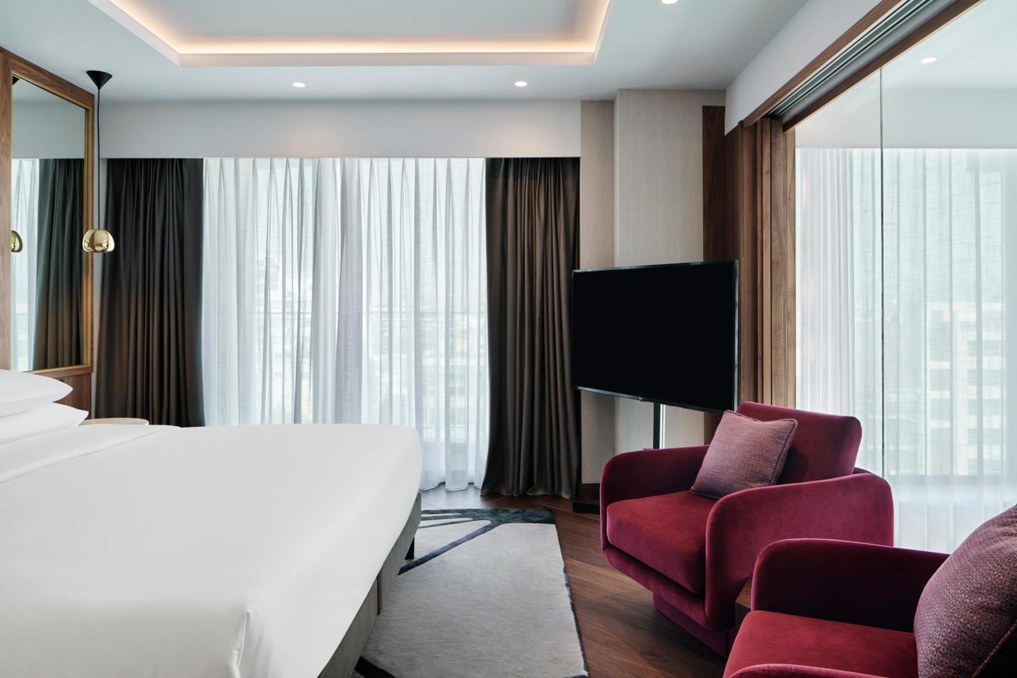 Grand Hyatt Athens Hotel Exterior photo A room at the hotel